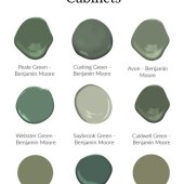 Benjamin Moore Paint Colours For Cabinets