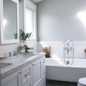 Grey Paint Colors For Bathroom Walls