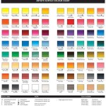 Acrylic Paint Color Chart