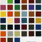 Car Paint Colors Chart