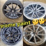 Dupli Color Chrome Paint On Wheels