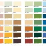 Master Paints Color Shade Card