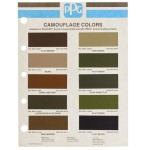 Military Paint Color Chart