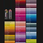 Montana Spray Paint Colors Chart