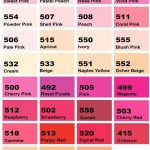 Pink Paint Color Names