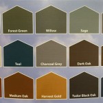 Ronseal Fence Paint Color Chart