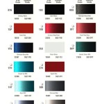 Suzuki Bandit Paint Colour Codes