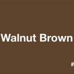 Walnut Brown Paint Colour