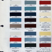 68 Chevy Paint Colors