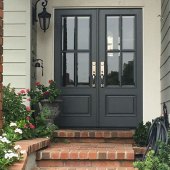 Charcoal Paint Color For Front Door