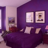Dark Purple Paint Colors For Bedroom