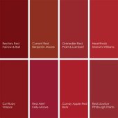 Dark Red Paint Colors