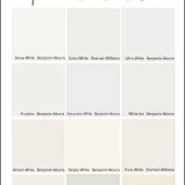 Eggshell White Paint Color Sherwin Williams