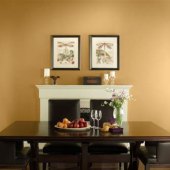 Gold Paint Colors For Dining Room