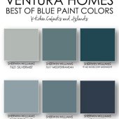 Greyish Blue Paint Colors