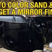 How To Color Sand And Polish Auto Paint