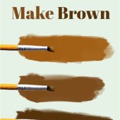How To Make Brown Paint From Other Colours