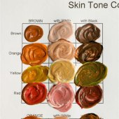 How To Make Skin Colour Paint Without White