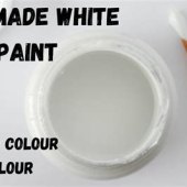 How To Make White Paint Brown