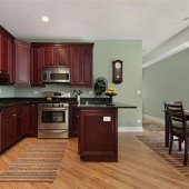 Paint Color To Go With Dark Kitchen Cabinets