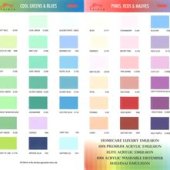 Paint Colour Chart Homebase