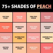 Peach Paint Color Names