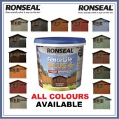 Ronseal Fence Paint Colours Available