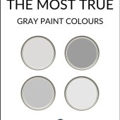 True Grey Paint Colors