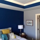 Two Color Painted Rooms